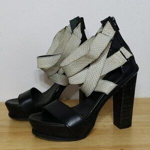 Surface to Air High Heels Leather Heels Shoes